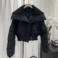 Women's  Casual Design Cotton Jacket Fashionable Short Down Cotton Jacket Korean Version Thick Loose Cotton Jacket L juoda
