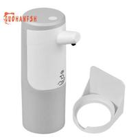 Greitai putojantis automatinis muilo dozatorius, bekontaktis, įkraunamas, montuojamas ant sienos, išmanioji indukcija, namams 450ml Foam Version
