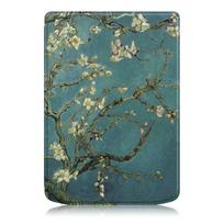 6 colių e-skaityklės dėklas Automatinis užmigdymas/pažadinimas Apsauginis apvalkalas Spalvingas PB629/634 Funda Apricot Flower