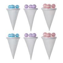 6Pcs Washing Machine Filter Mesh Bags Hair Remover Easy To Use Reusable Floating Hair Lint Catcher Laundry Lint Fur Remover 6pcs white