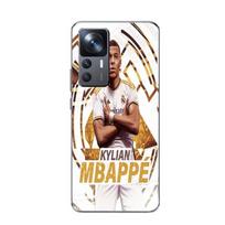 Maniako dėklas Xiaomi 12T Pro Kylian Mbappe Real Madrid tapetų šventei juoda