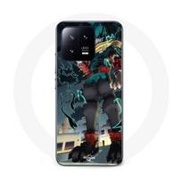 Smartphone case - Maniacase - Xiaomi 13 - Black - Anime My Hero Academia - Soft juoda
