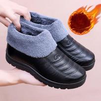 Vyriški batai Lengvi žieminiai batai vyrams Sniego batai vandeniui atspari žieminė avalynė, plius 44 dydis, Unisex žieminiai batai ant kulkšnies 39 juoda