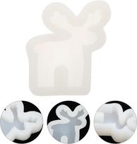 Silikoninės formelės Liejimo formelės, 3D silikoninės formelės Liejimo formelės Kalėdos, „Pasidaryk pats“ silikoninė formelė Kalėdų eglutė kvapiųjų žvakių gamybos reikmenims white