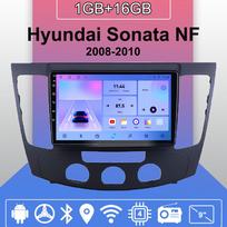 Automobilio radijas Android Auto Carplay, skirtas Hyundai Sonata NF 2008-2010 Multimedijos grotuvo galvos blokas Stereo GPS navigacija BT WIFI 1+16GB 1+16GB,B