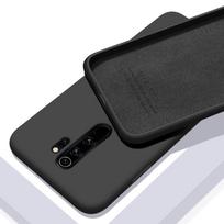 Skirta XiaoMi RedMi Note 9 9s Pro 10 11 11S 10s 10T 9T 8 8T 7 Pro 9A 9C 10C Poco X3 F3 Minkštas kietas saldainio dėklas Skysto silikono dėklas RedMi Note 7 juoda