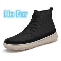 Madingi Rankų Darbo Vyriški Dykumos Žieminiai Batai Lauko Neslystantys Žygio Batai Šilti Pūkų Kailio Ankle Boots Suvarstomi Drobės Trekingo Avalynė 38