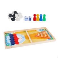Fast Puck Game Family Multifunctional Board Desktop Table for Children Friends Boys beige