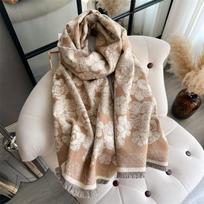 Prabangus žieminis kašmyro šalikas moteriškas dizainas šiltas pashmina antklodė pončo kaklaskarės Moteriškos skaros apvyniojamos storos Foulard Bufanda gray