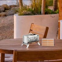 Outdoor Mini Incense Burner Desktop Holder for Tea House Yard Garden gray