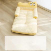 Didelės Akys Mielas Pavasario Vasaros Šuo Ledo Doudou Vėsi Šunų Būda Universalus Katės Kraikas Keturių Sezonų Nugaros Šuns Pagalvė Pet Sofa XL  100*75*40 white