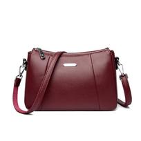 Fashion Women Shoulder Bag Luxury Brand Leather Tote Bags For Lady Simplicity Designer Crossbody Bags Solid Color Messenger Tote gray