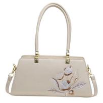 Women Shoulder Bags  New Fashion Embroidery Tote Bags Large Capacity Crossbody Bags Female Trendy Designer Luxury Handbags brown