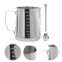 Kitchen Serving Pitcher Spoons Stainless Steel Cup Espresso Coffee with DIY Tool sidabras