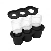 Silicone Ice Mold Cylinder Ice Cube Tray For 20-40oz Tumbler With Lid Hollow Juice Cocktail Ice Maker Summer For Stanley-Cup šviesiai mėlyna spalva