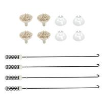 Laundry Washer Suspension Rod Kits Replacements for Hotel Home Bathroom