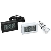 2 vnt. elektroninis skaitmeninis termometras, termostatas, temperatūros matuoklis, 2s atnaujinimas su zondu