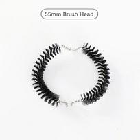 Coffee Cleaning Brush 51/58mm Espresso Machine Replaceable Head Coffee Maker Cafe Grinder Cleaner Brewing Head Cleaning Tool black