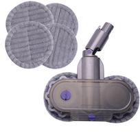 Šluostės galvutė Vandens bakas Dyson V6 Pakeičiami dulkių siurblio priedai Sausas/Drėgnas Vaškavimas gray