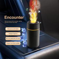 100ml Air Humidifier USB Aroma Diffuser Mist Maker with Flame Design Atmosphere Light For Bedroom Home Car Purifier Humificador juoda