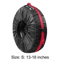 1/4Pcs Car Spare Tire Cover Case 210D Oxford Polyester Auto Wheel Tires Storage Bag Vehicle Tyre Waterproof Dust-proof Protector