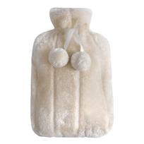2000ml Cute Hand Warmer Hot Water Bag Winter Soft Plush Hand & Feet Warmer Explosion-Proof Water Bottle Cover for Hot Water