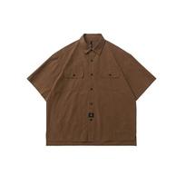 Retro Shirt Men'S Summer Outfit Hong Kong Style Student Loose And Niche Design Fun New Men'S Top For Outdoor Wear M