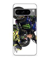 Telefono dėklas - MANIACASE - Google Pixel 8a Pro - Silikoninis - Juodas - Sportiškas juoda