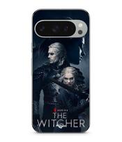 Case - Maniacase - Google Pixel 9 Pro - Silicone - Black - The Witcher juoda