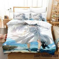 3D Anime Yosuga No Sora Kasugano Bedding Set Anime Duvet Cover Double Twin Full Queen King Adult Kids Quilt Cover Home Textiles 70x133cm 2pcs