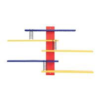 Figure Toy Display Stand Wall Mounted Handwork Blind Box Floating Shelves DIY Colorful Display Rack Ladder Storage Display Rack