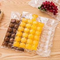 10 vnt. vienkartinių ledo paketų, kūrybingi savarankiškai formuojami plastikiniai ledo laikymo maišeliai, vasariniai ledo paketai