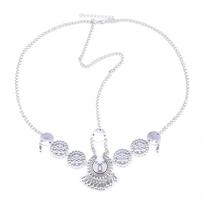 1pc Vintage Carve Drop Shape Tassel Headbands Hair Accessories ADM