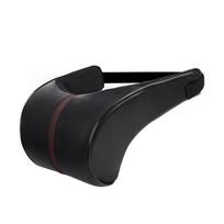 Car Seat Head Neck Pillow Memory Foam Head Rest Adjustable Auto Head Pillow Travel Neck Cushion Support Holder Pillow black