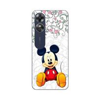 Oppo A17 case Mickey Mouse disneyland Cartoon Maniacase juoda