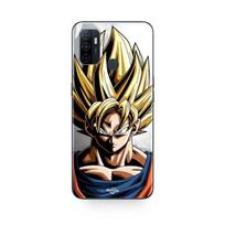 Coque Oppo A32 Goku Dragon ball z super ultra instinct Maniacase juoda