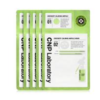 CNP Greenery Calming Ampoule Mask 5 pieces (soothing moisture) beige