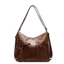 Sewing Thread Fashion Solid Tote Bags Large Capacity Interior Compartment hot Sale Bags gray