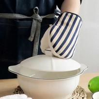 1Pcs Kitchen Cotton Anti-scalding Oven Gloves Mitts Potholder Duckbill Shape Cotton Gloves Tray Dish Bowl Holder Oven Hand Clip