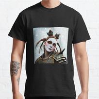 Men Fashion Casual Short Sleeves Gothic Samurai Black Tees Classic Oversized T-shirts XXXL juoda