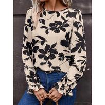 Women's Casual Backless Tie Shirt Top XXL abrikosas