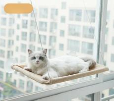 Pakabinamas kačių lova Pet Cat Hamakas Antena Katės Namas Kačiukas Laipiojimo rėmas Saulėtas langas Sėdynės lizdo guolis 20 kg naminių gyvūnėlių priedai chaki