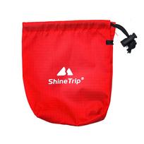 1-10pcs Outdoor Camping Hiking Kits Storage Bag Nail Wind Rope Buckle Drawstring Pouch Multi-function Sundries Organizer red