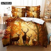 3D cat  Bedding Set Queen Bedding Duvet Cover Set Bedding Set Bed Cover Cotton Queen Bedroom Bed Cover Set Bed Set Bedding EU single(135x200cm)&set beige
