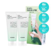 COSRX Pure Fit Cica Creamy Foam Cleanser Double Special (150ml+150ml) beige