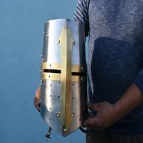Medieval Templar Helmet Knight Armor Replica Authentic Templar Knight Helmet Crusader Armor Helmet