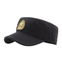Military Autumn New Visor Men And Women Couple Flat Top Hat Fashion Embroidery Duck Tongue Lei Feng Hat Military Hat Adjustable