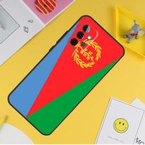 Eritrea Flag Case For Samsung Galaxy A55 A35 A25 A15 A51 A71 A12 A32 A52 A13 A33 A53 A14 A34 A54 Coque Samsung A42 5G red