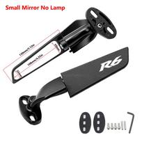 For YAMAHA YZF R6 R1 R25 R3 R125 R15 2025 Motorcycle Accessories Mirror Modified Wind Wing Adjustable Rotating Rearview Mirrors