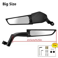 For Yamaha XMAX 250 XMAX 300 XMAX 400 X-MAX 250 Motorcycle Wind Wing Side Rearview Mirror Adjustable Rotating Accessories